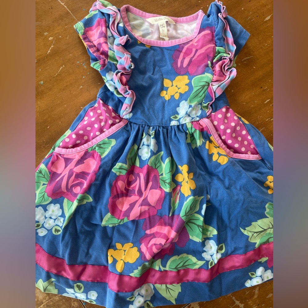 Matilda Jane blue floral dress
